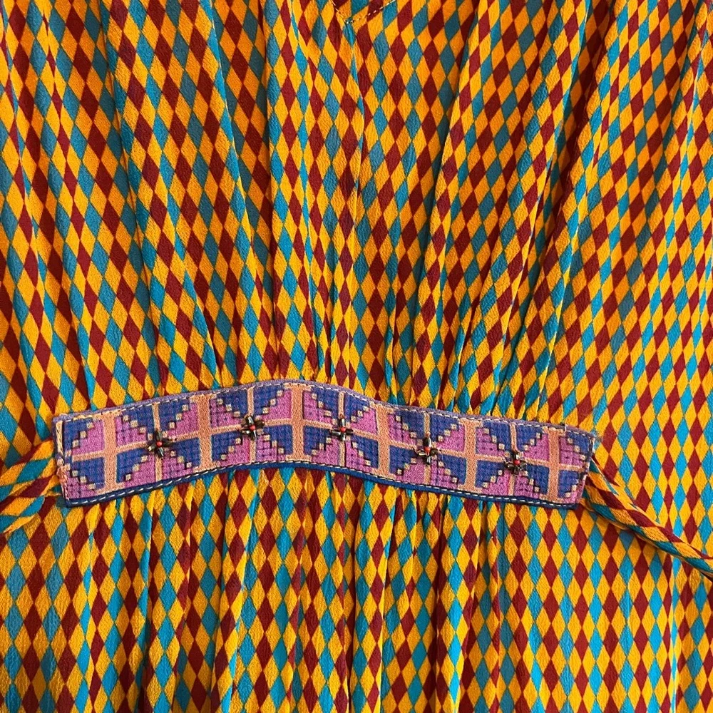 Anthropologie Aelyn Beaded Maxi Dress by TANVI KEDIA Size 8 - Picture 6 of 14